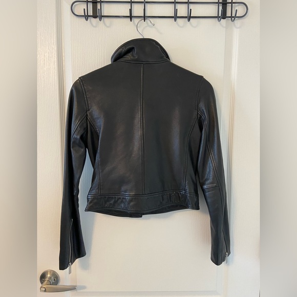 Aritzia Babaton Leather Jacket (Jagger Leather Moto) - Picture 9 of 11